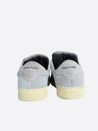 Tom Ford Grey Suede Russell Sneakers