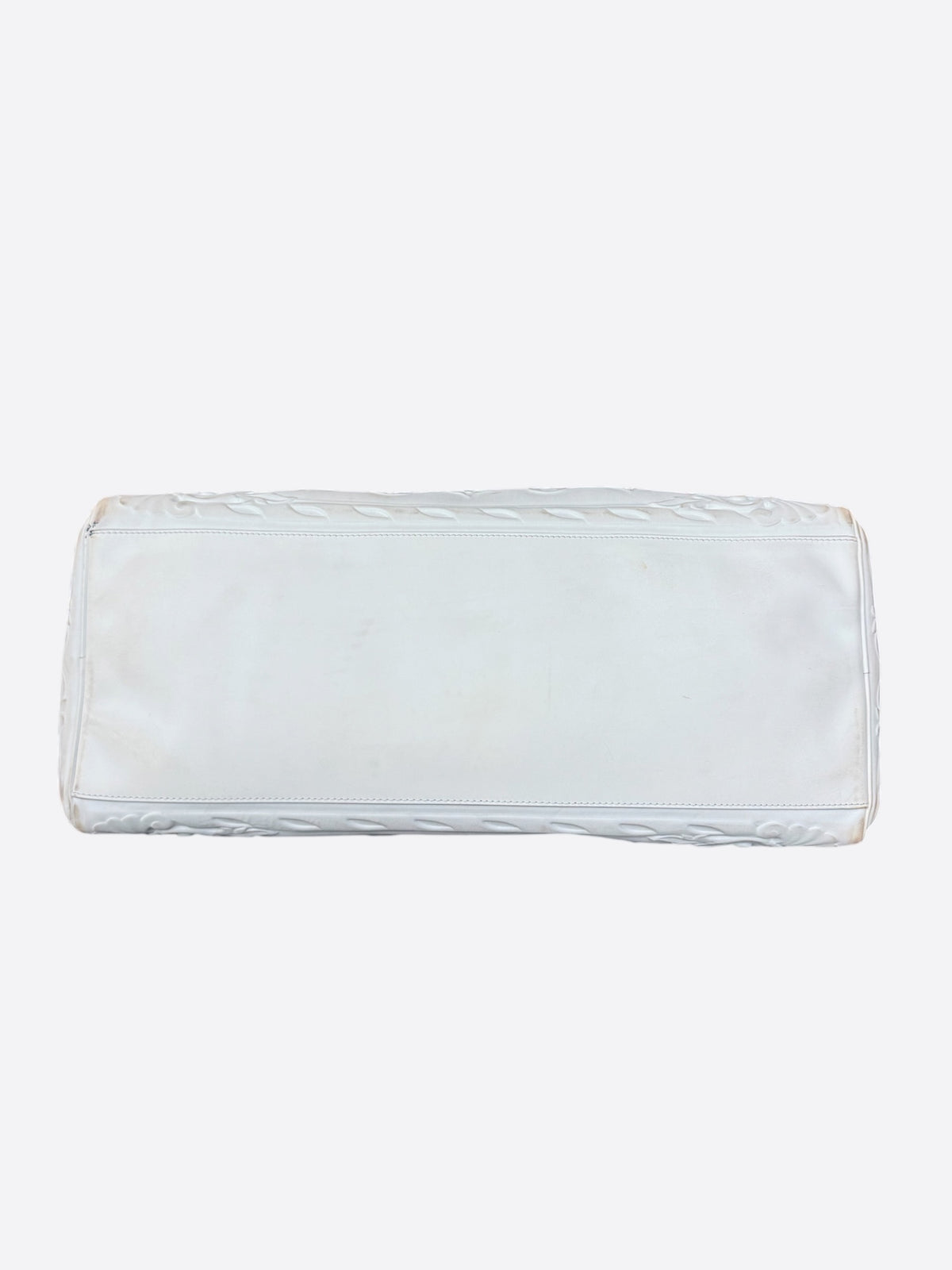 Louis Vuitton White Ornament Monogram Keepall 50