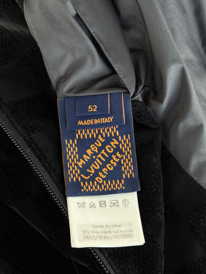 Louis Vuitton Black Damier Track Jacket