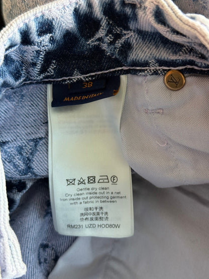 Louis Vuitton Purple & Blue Monogram Carpenter Jeans