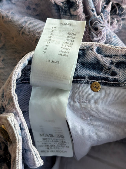 Louis Vuitton Purple & Blue Monogram Carpenter Jeans