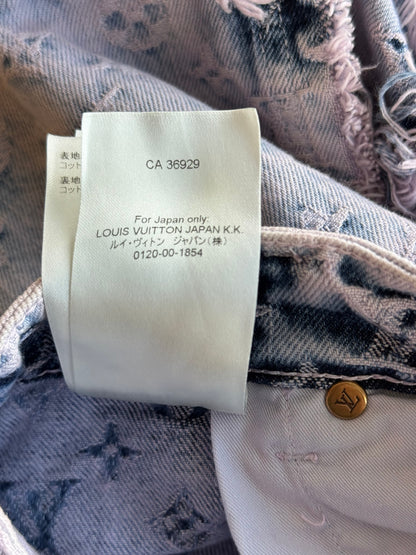 Louis Vuitton Purple & Blue Monogram Carpenter Jeans