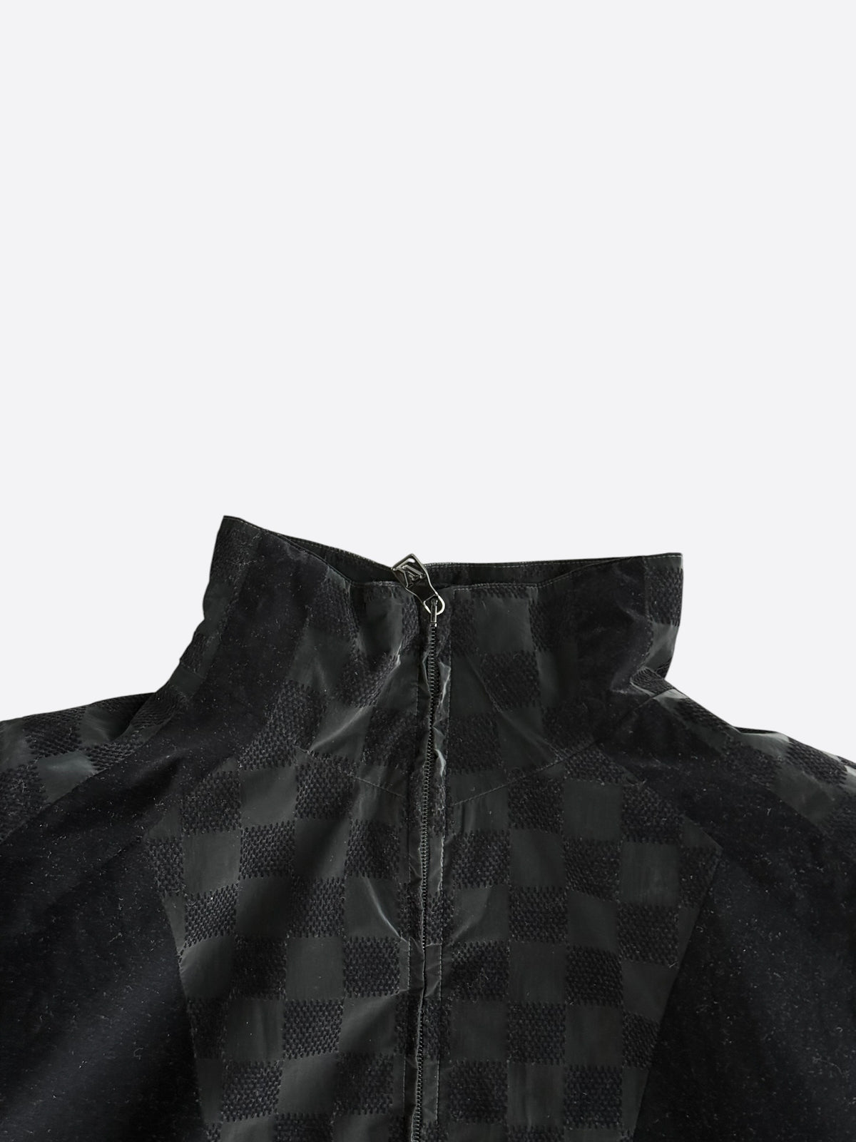 Louis Vuitton Black Damier Track Jacket