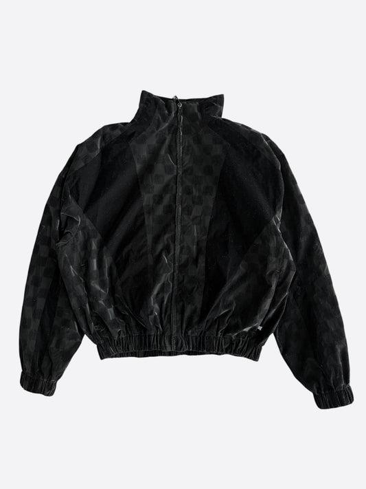 Louis Vuitton Black Damier Track Jacket