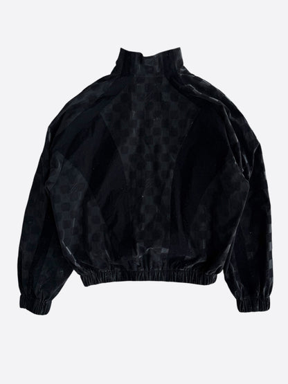 Louis Vuitton Black Damier Track Jacket