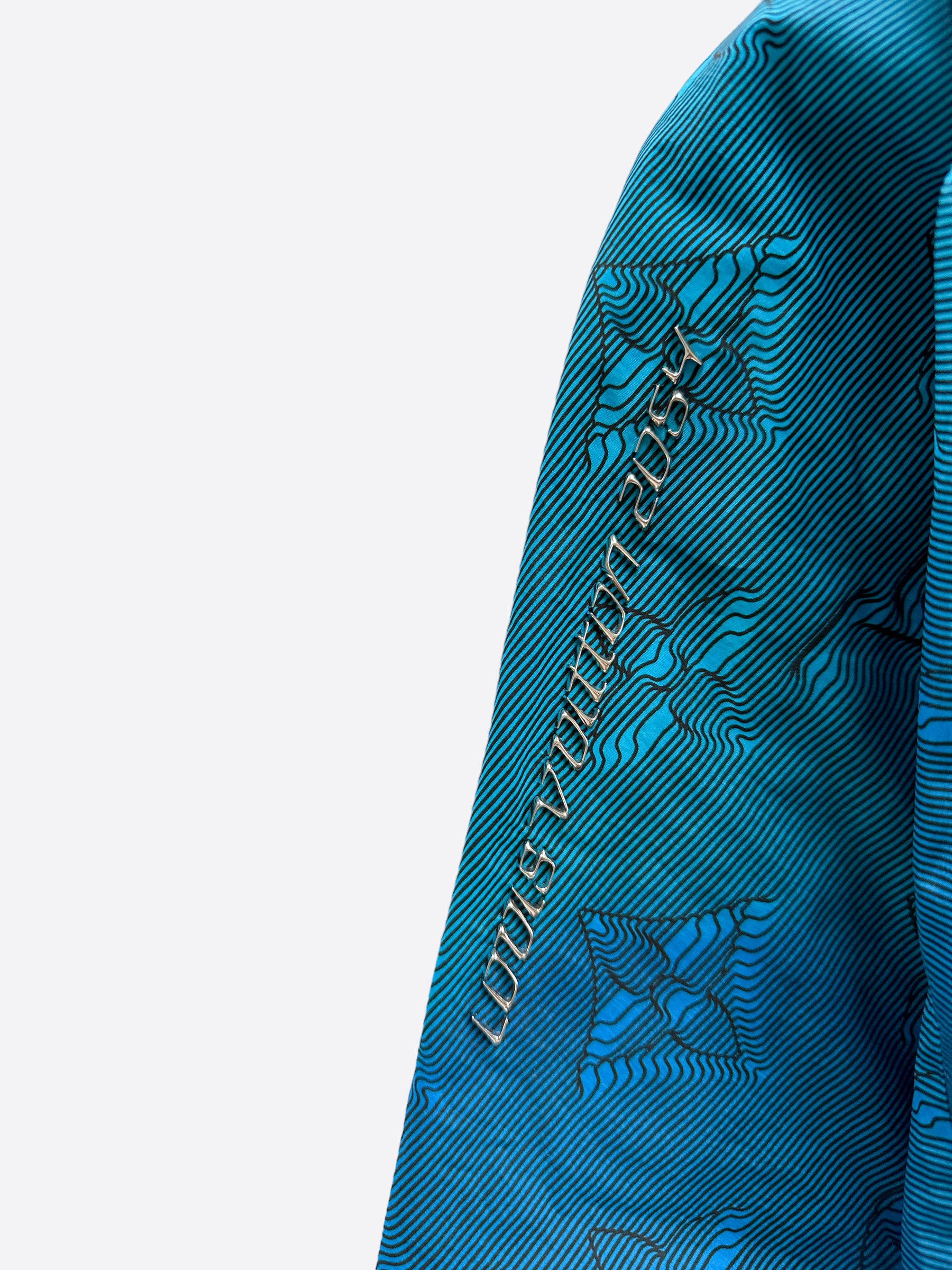 Louis Vuitton Blue 2054 Monogram Windbreaker