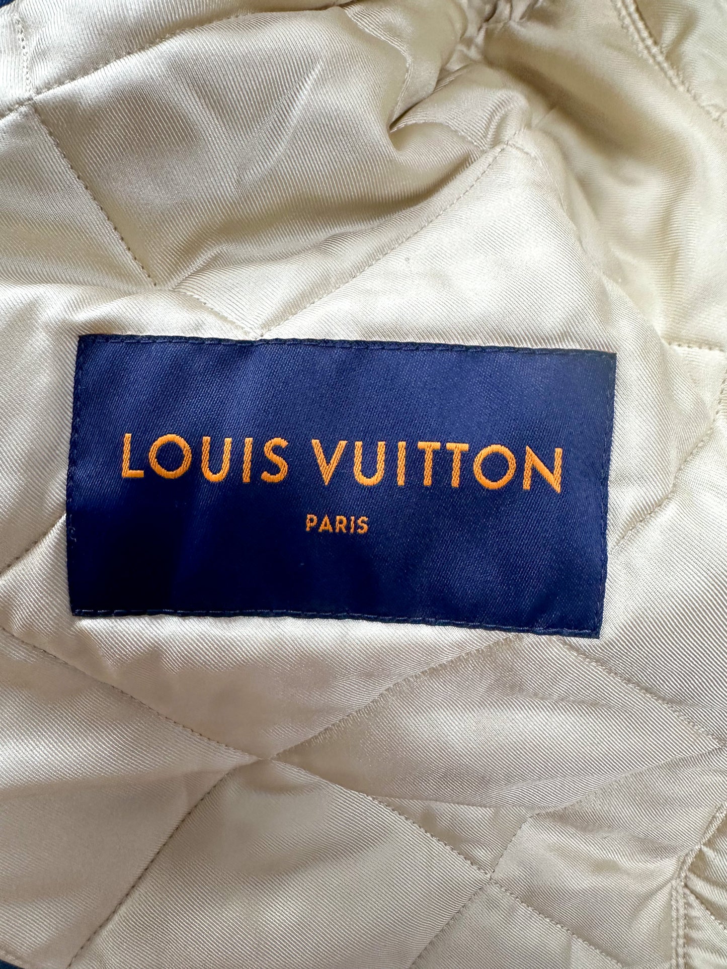 Louis Vuitton Purple Embossed Monogram Suede Workwear Jacket – Savonches