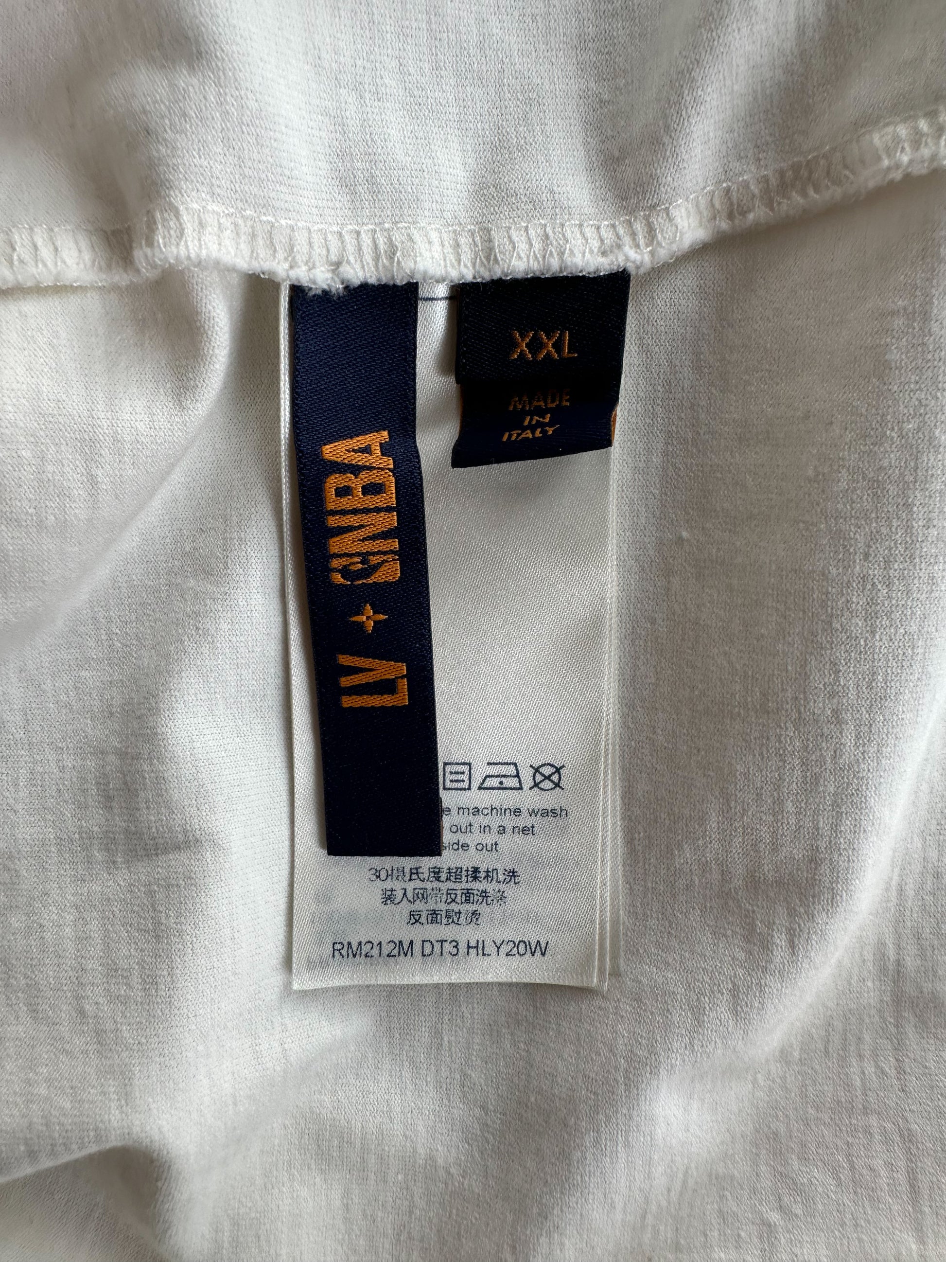 Louis Vuitton NBA White Logo T-Shirt