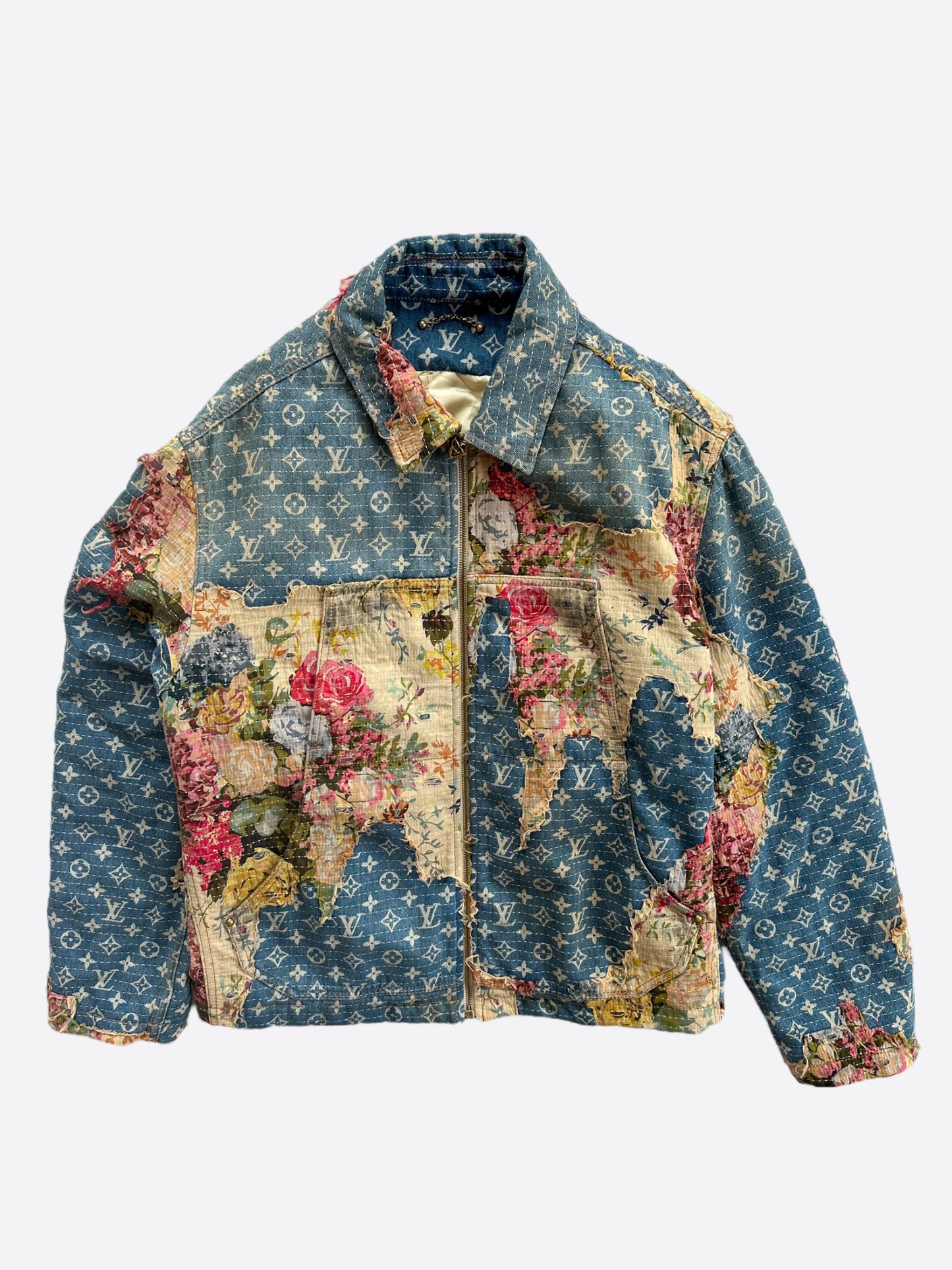 Louis Vuitton Blue Denim Coats, Jackets & Vests for Men for Sale