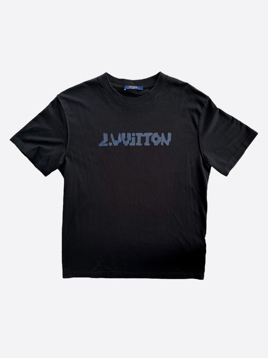 Louis Vuitton Black L.Vuitton Heat Reactive T-Shirt