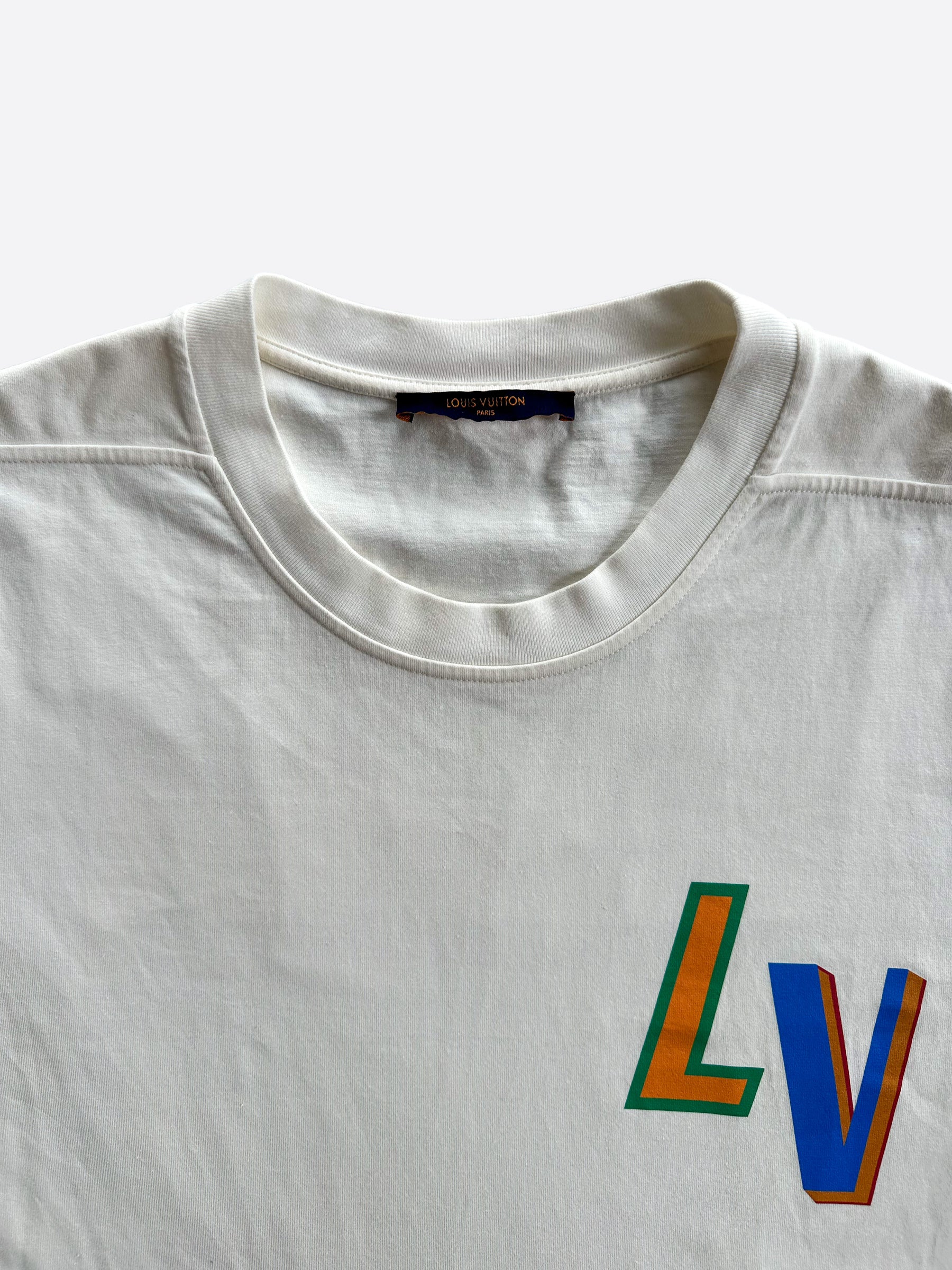 LOUIS VUITTON NBA collaboration T-shirt White Size S