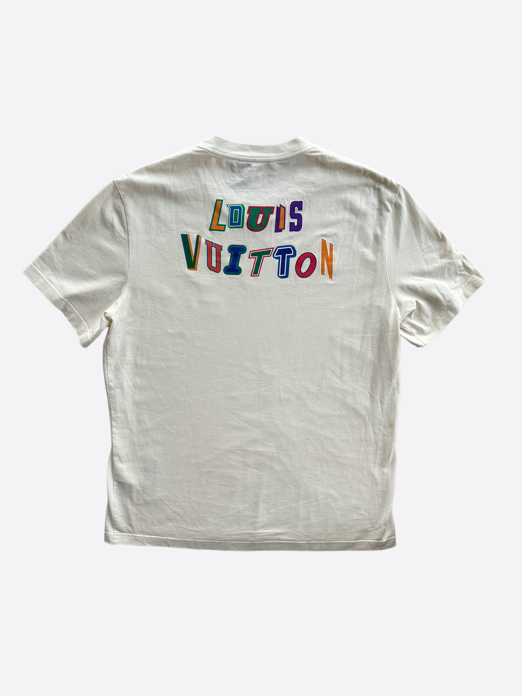 Louis Vuitton NBA White Logo T-Shirt
