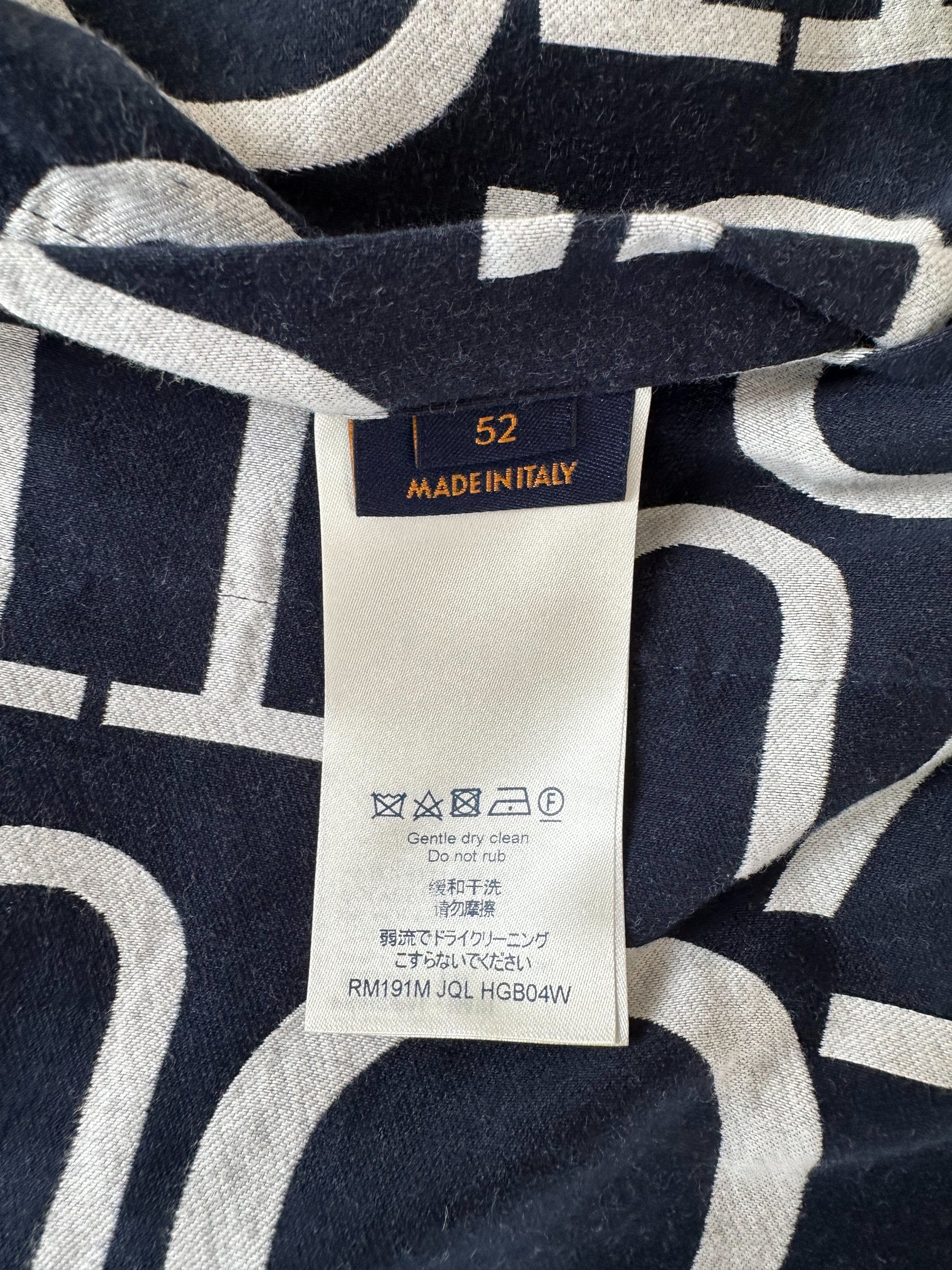 Louis Vuitton Blue & White Galaxy Packable Jacket – Savonches