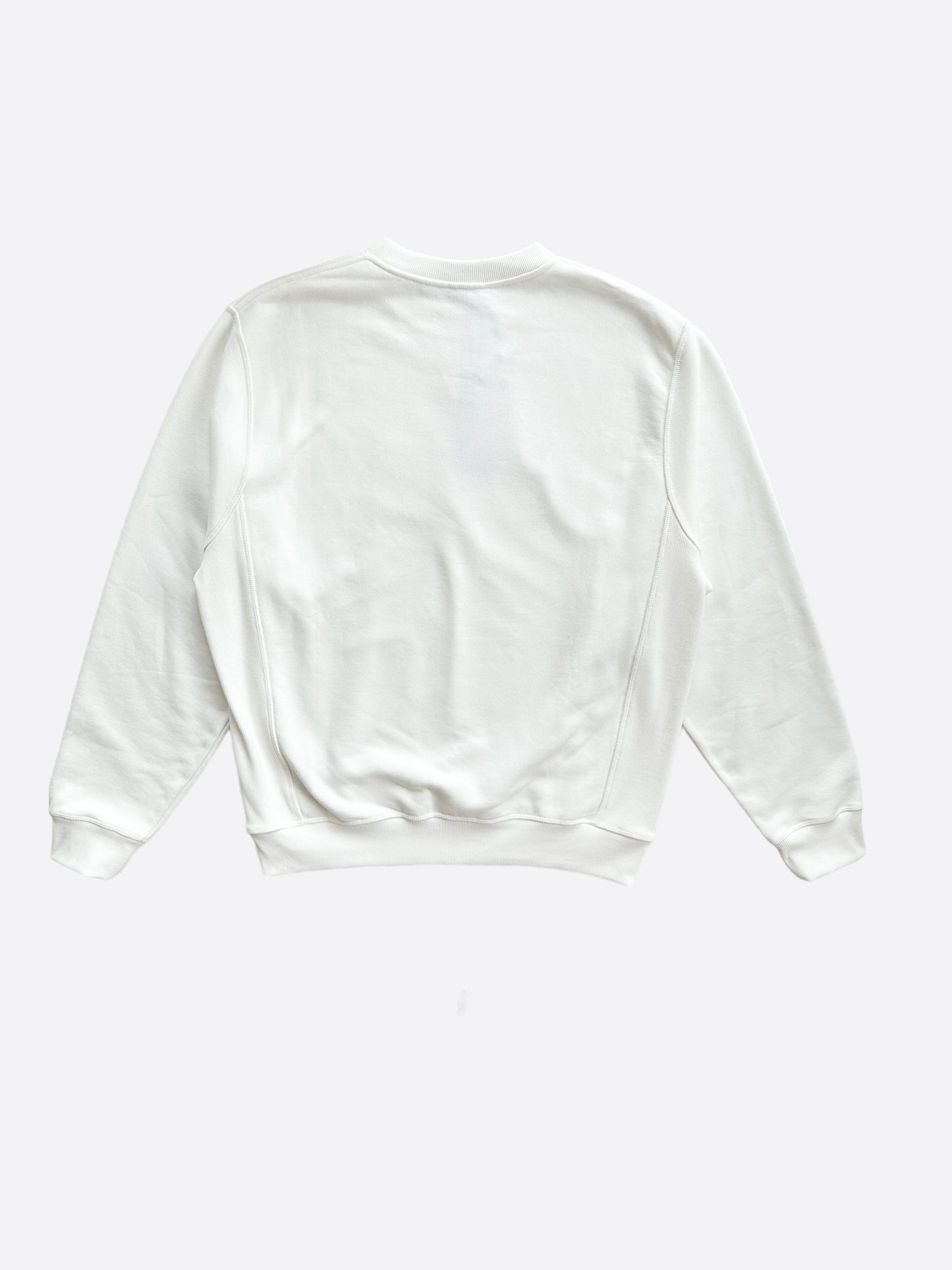 Dior Kenny Scharf White Embroidered Logo Sweater