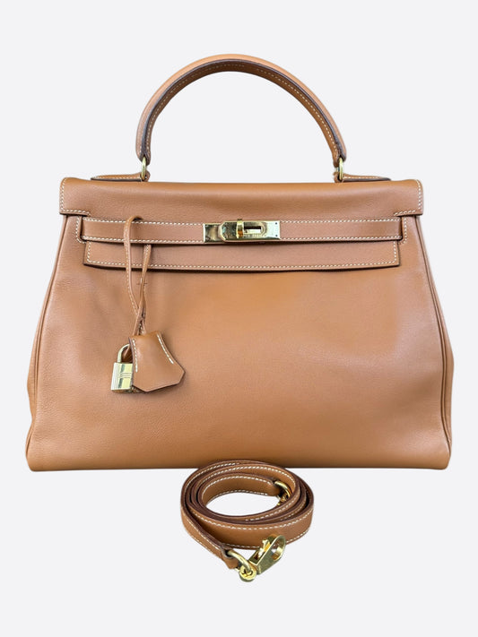 Hermes Gold Swift Kelly 32