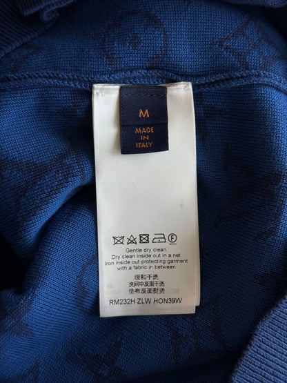 Louis Vuitton Yayoi Kusama Blue Monogram Cardigan