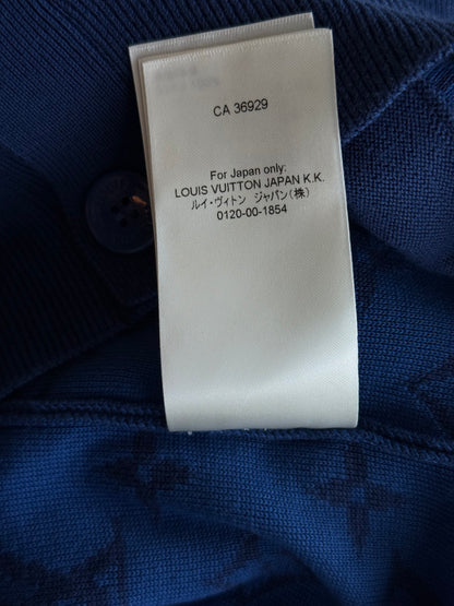 Louis Vuitton Yayoi Kusama Blue Monogram Cardigan