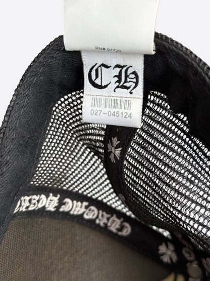 Chrome Hearts Matty Boy Black & Red Chomper Trucker Hat