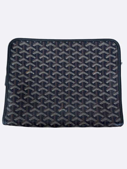 Goyard Navy Jouvence GM Toiletry Bag