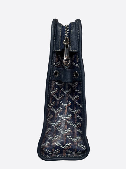 Goyard Navy Jouvence GM Toiletry Bag