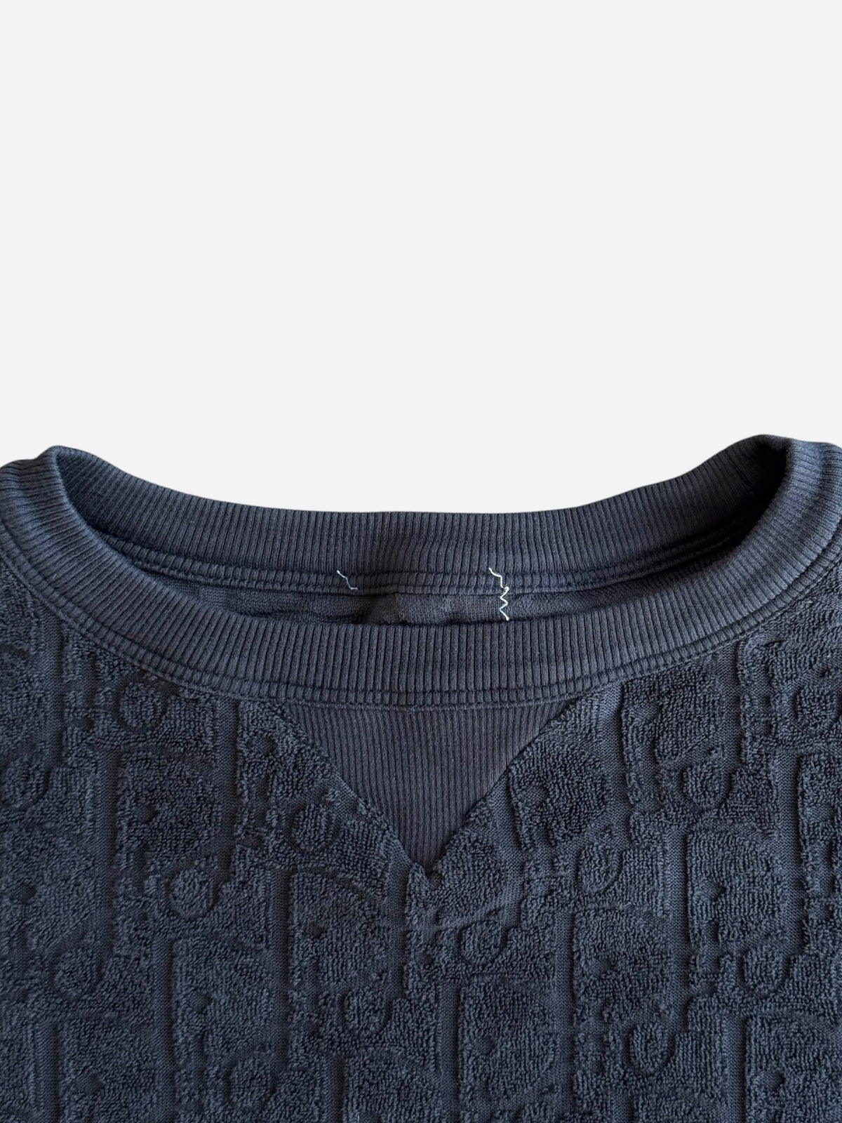 Dior Navy Oblique Towel T-Shirt