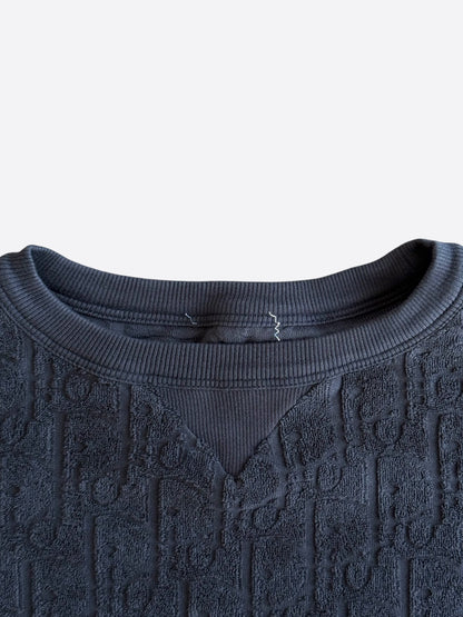 Dior Navy Oblique Towel T-Shirt