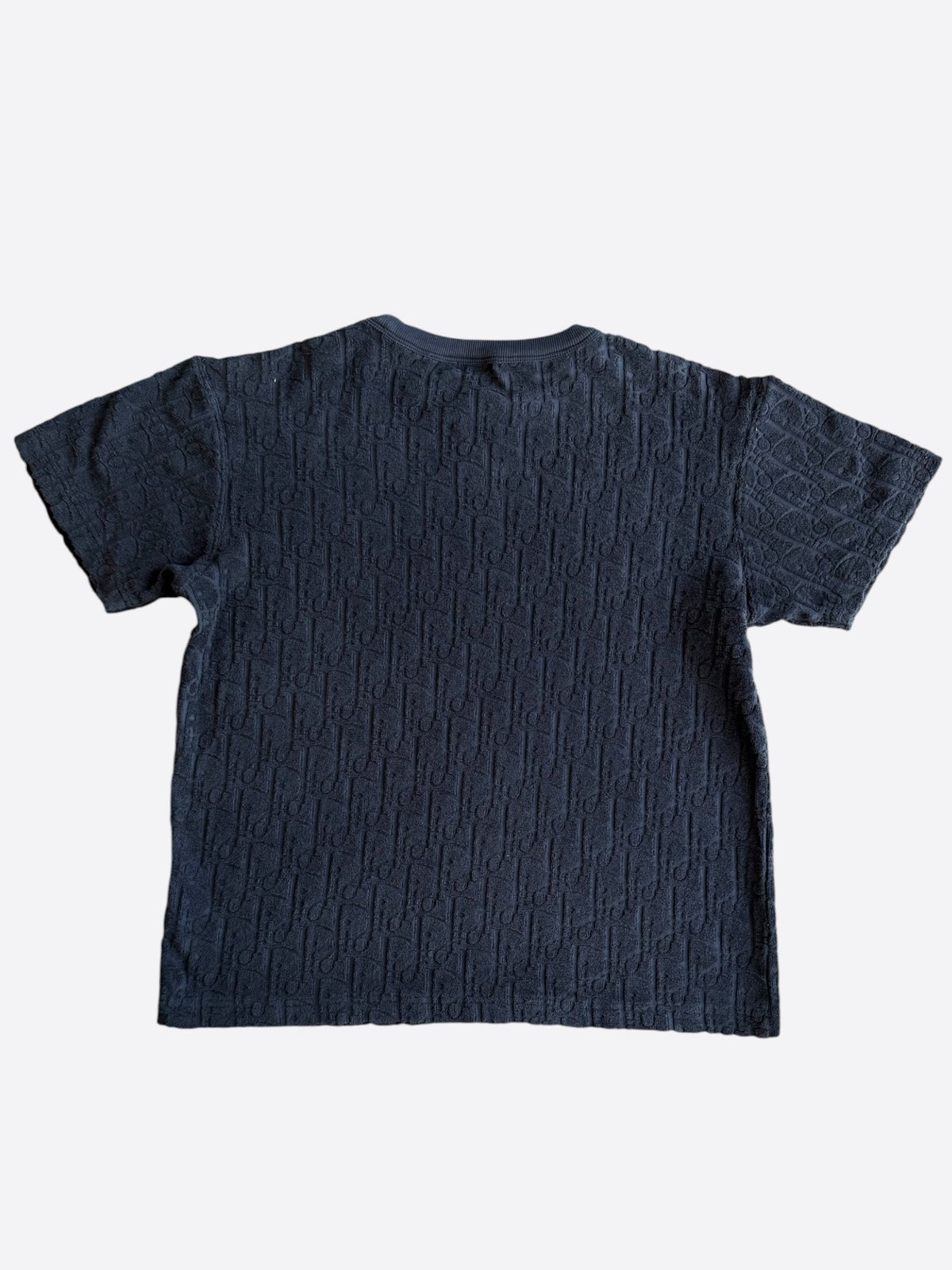 Dior Navy Oblique Towel T-Shirt
