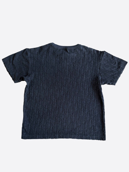 Dior Navy Oblique Towel T-Shirt