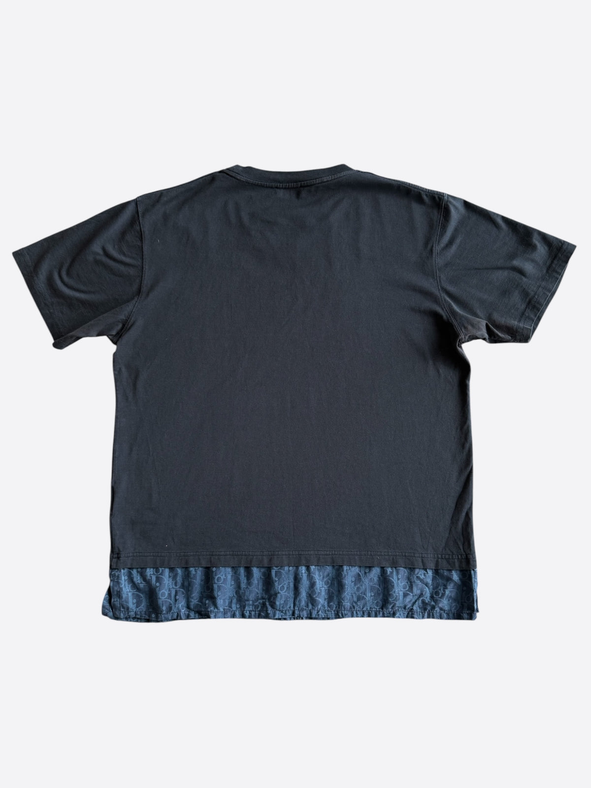 Dior Black & Blue Oblique Layered T-Shirt