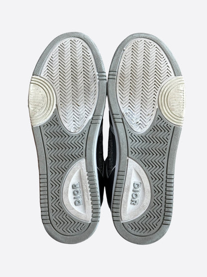 Dior Grey & White Oblique B27 Sneakers