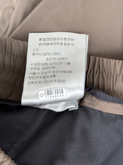 Dior Brown Pleated Track Pants