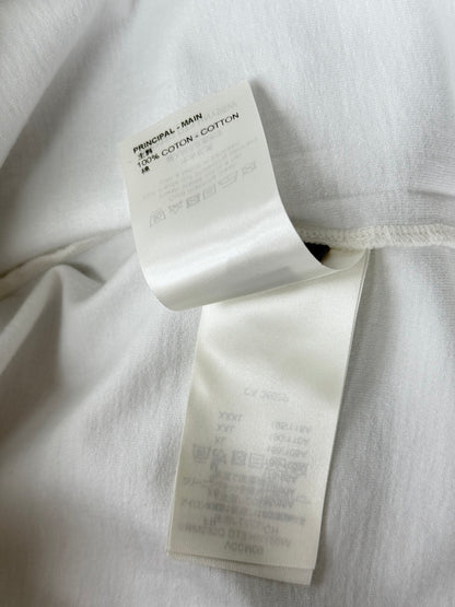 Louis Vuitton White Embossed Logo T-Shirt
