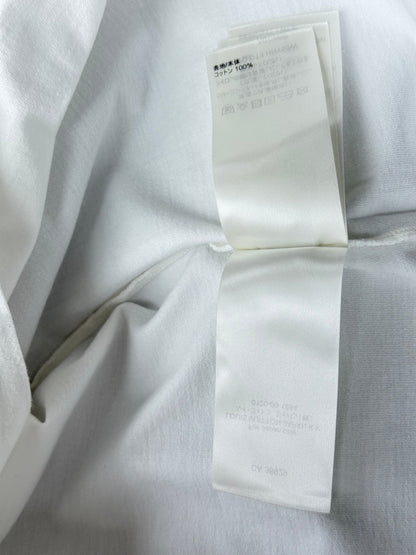 Louis Vuitton White Embossed Logo T-Shirt