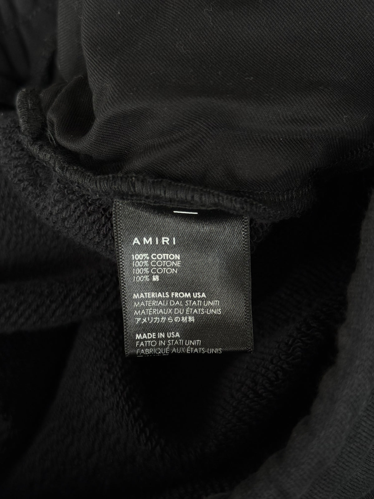 Amiri Black & White Core Logo Shorts