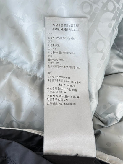 Dior Silver Oblique Puffer Jacket
