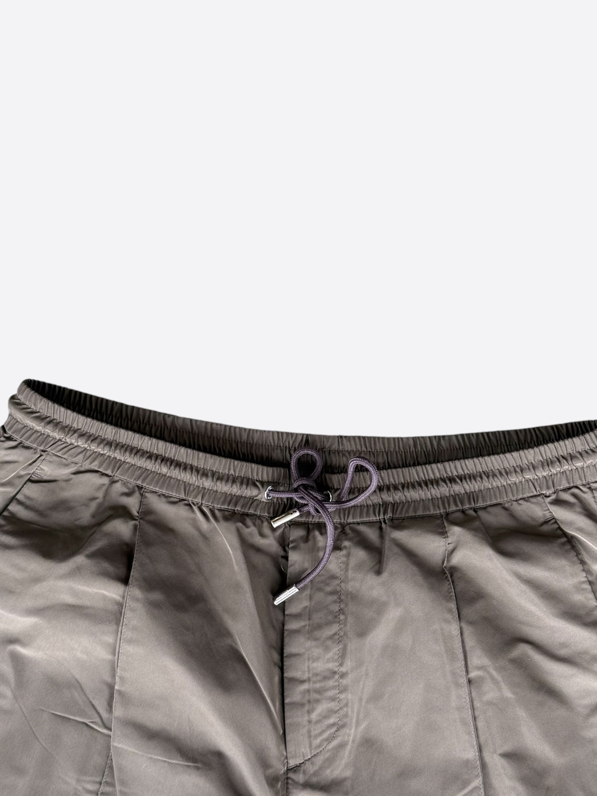 Dior Brown Pleated Track Pants