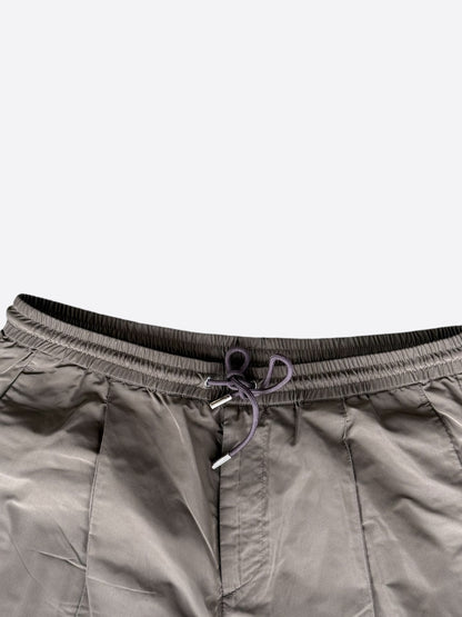 Dior Brown Pleated Track Pants