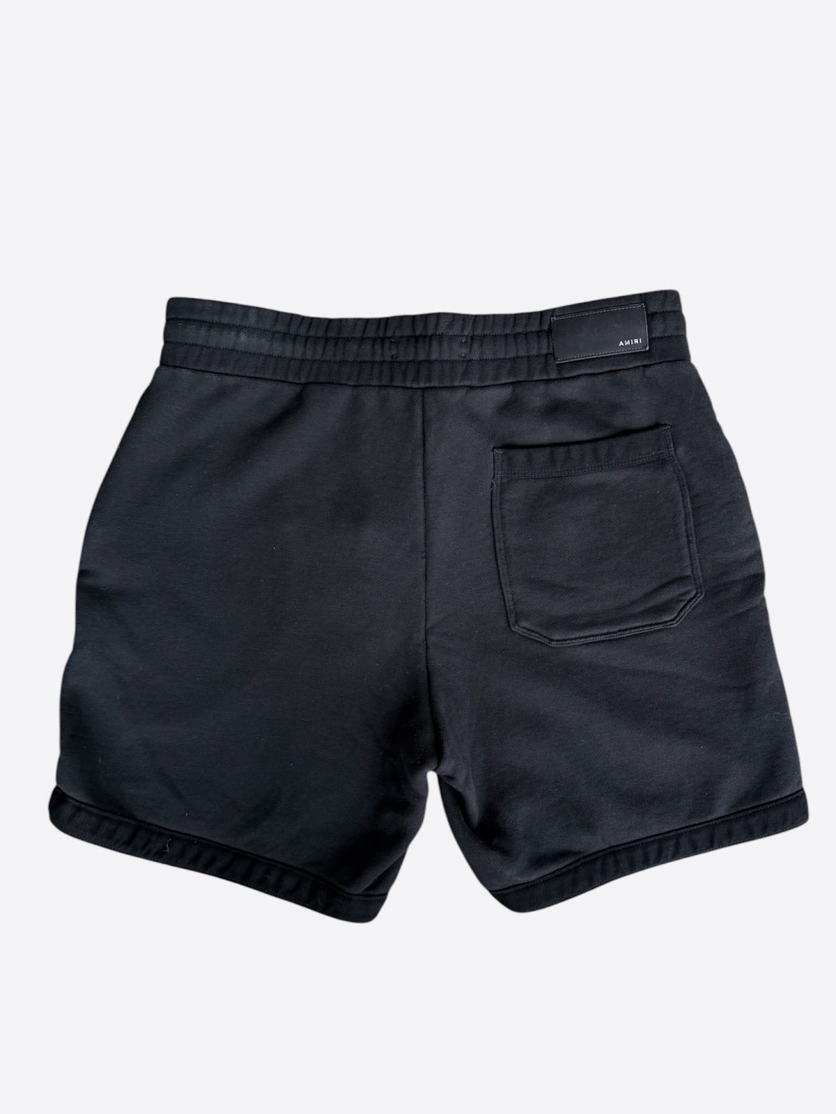 Amiri Black & White Core Logo Shorts