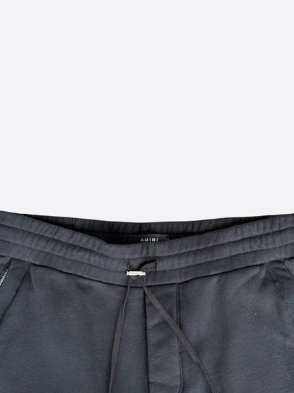 Amiri Black & White Core Logo Shorts