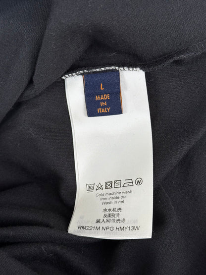 Louis Vuitton Black L.Vuitton Heat Reactive T-Shirt