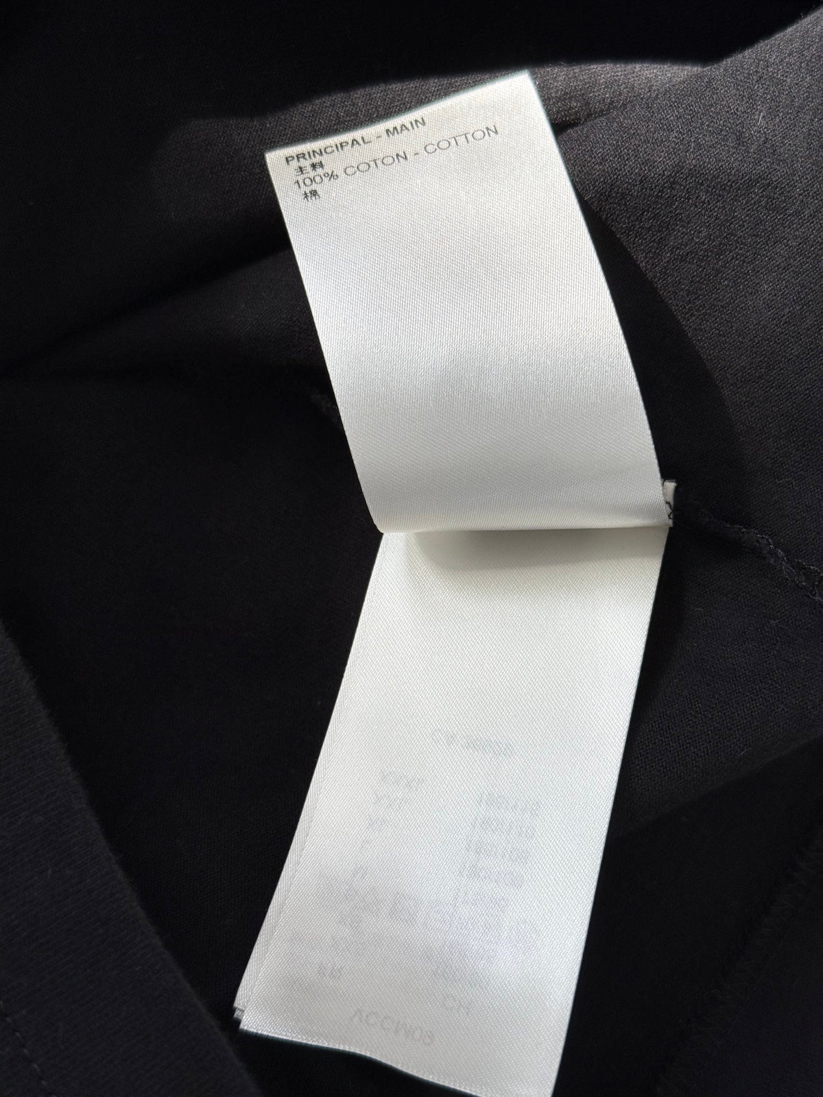 Louis Vuitton Black L.Vuitton Heat Reactive T-Shirt