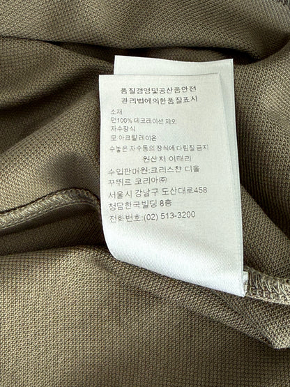 Dior Olive Atelier Embroidered Logo Polo T-Shirt