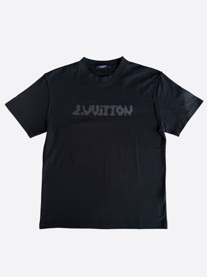 Louis Vuitton Black L.Vuitton Heat Reactive T-Shirt