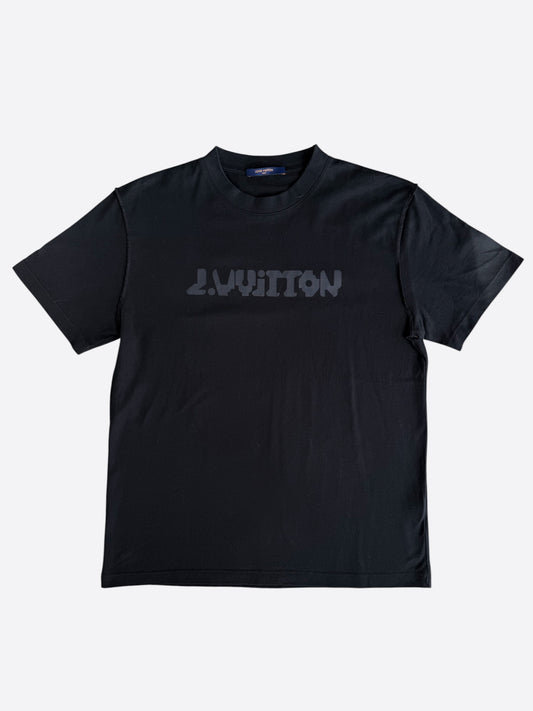 Louis Vuitton Black L.Vuitton Heat Reactive T-Shirt