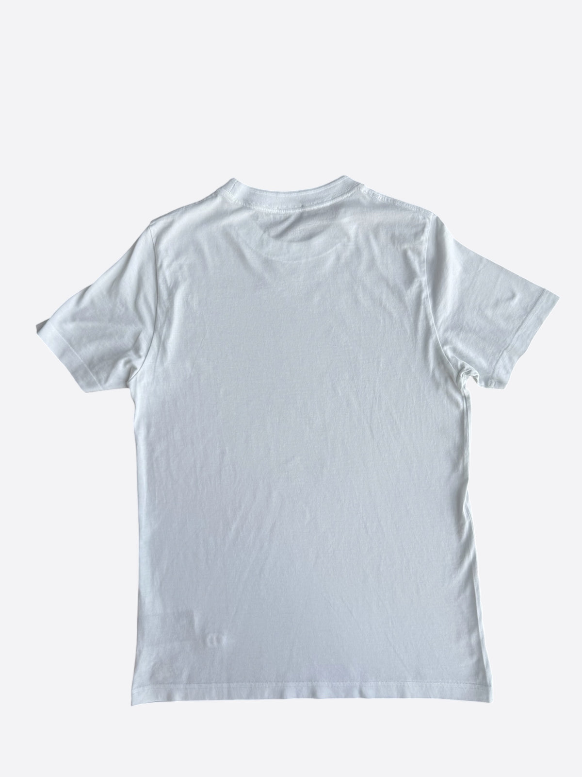 Dior White Mini CD Icon Embroidered T-Shirt