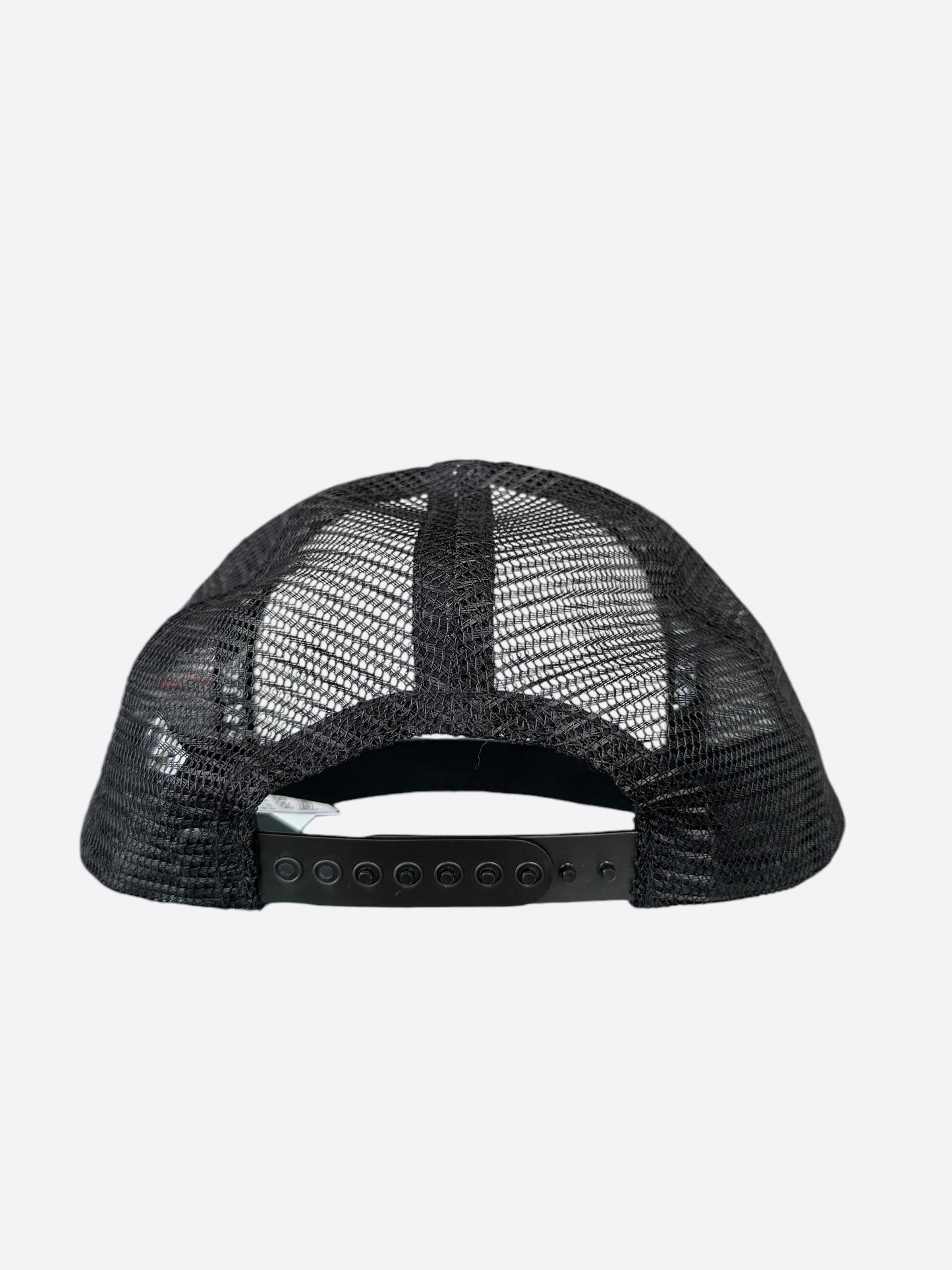 Chrome Hearts Black & White F**K Trucker Hat