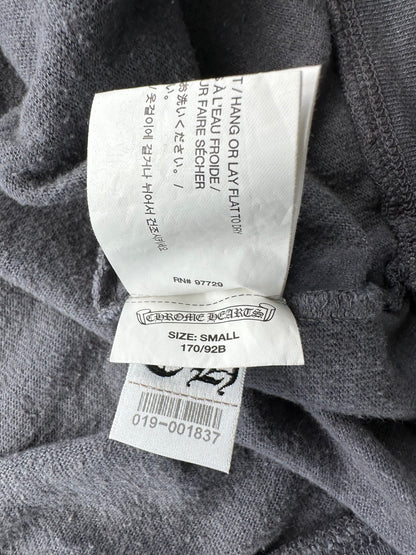 Chrome Hearts Grey & White Horseshoe Logo Sweater