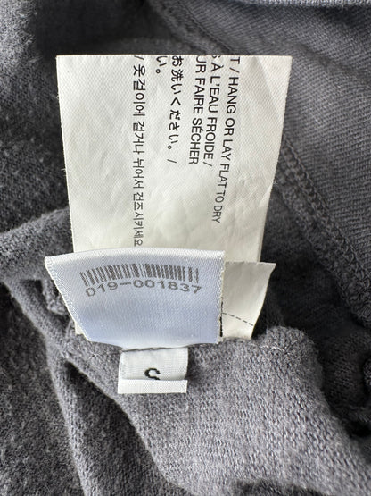 Chrome Hearts Grey & White Horseshoe Logo Sweater