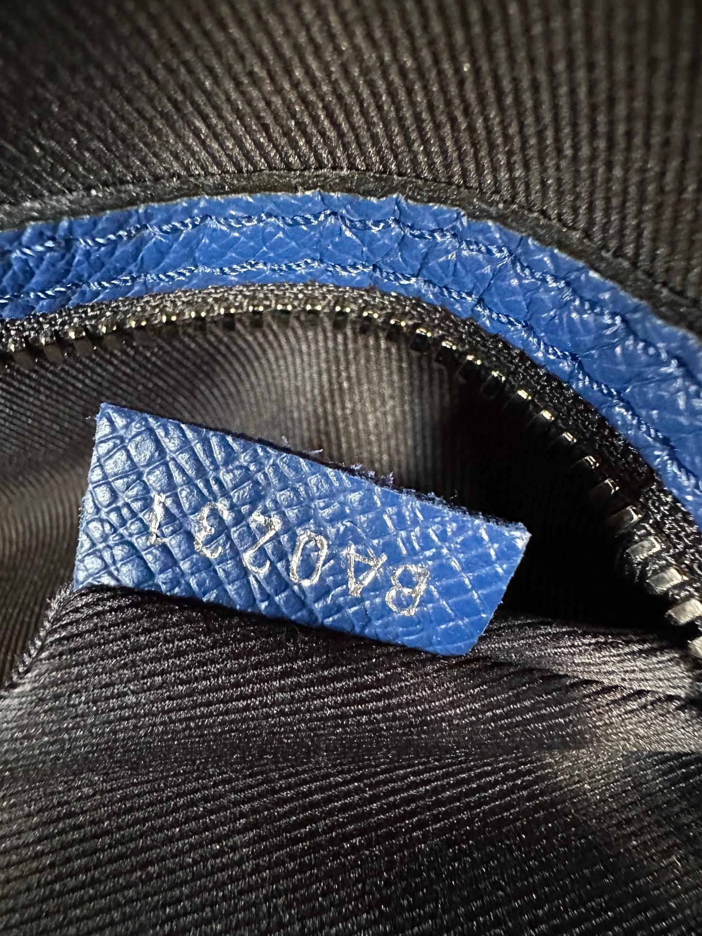 Louis Vuitton Blue Taigarama Monogram Keepall 50