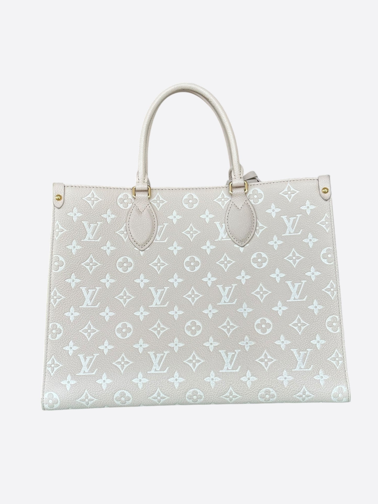 Louis Vuitton Beige Empreinte Monogram Spring In The City On The Go MM